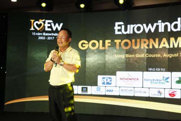 Lễ công bố trao Giải Eurowindow Golf Tournament 2017