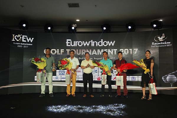 Lễ trao Giải Eurowindow Golf Tournament 2017