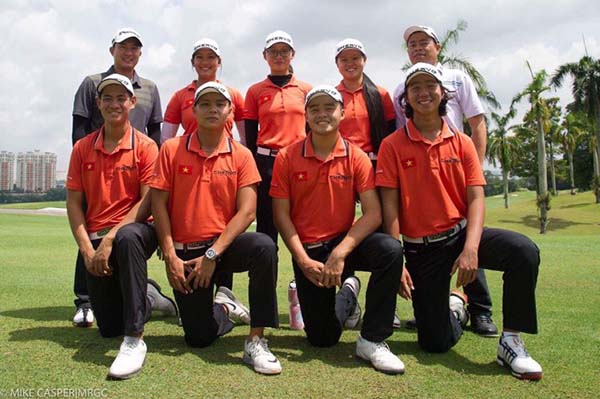 Đoàn golf Việt Nam tại SEA Games 29