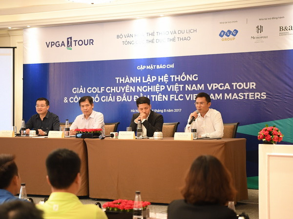 Ra đời hệ thống giải golf đầu tiên tại Việt Nam