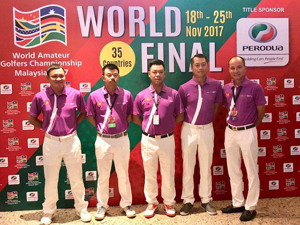 Giải WAGC 2017 đội tuyển golf Việt Nam