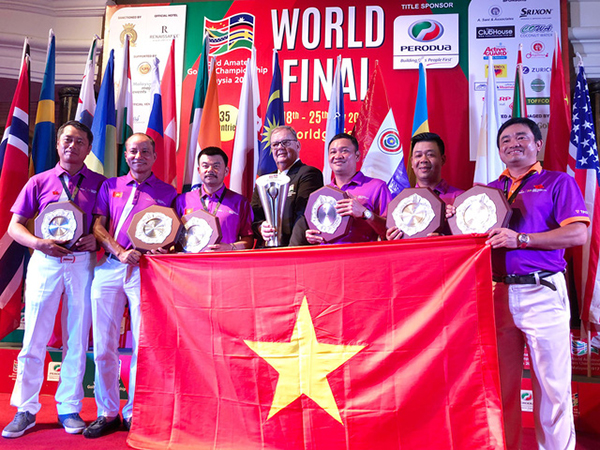 Giải WAGC 2017 đội tuyển golf Việt Nam vô địch thế giới