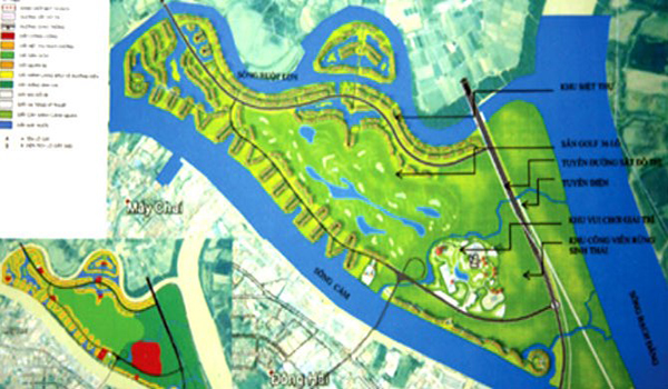sân golf quốc tế tại xã Vinh Xuân và quy hoạch sân golf