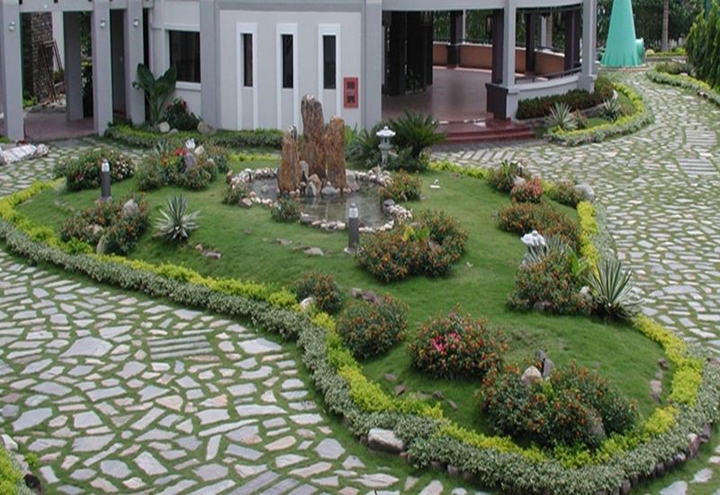 thiết kế cảnh quan sân vườn