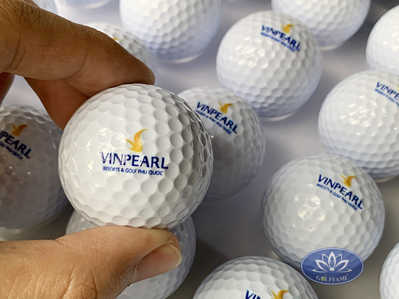 In logo bóng golf khách hàng vinpearl